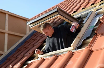 Pose de fenêtres de toit Velux à Brouck